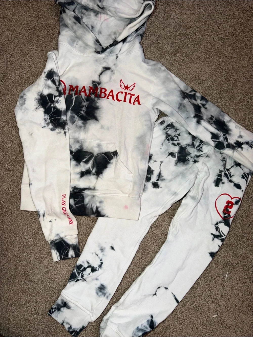 Mamba mambacita Play Gigi’s way DANNIJO Kids Tie-Dye Hoodie & Jogger Set